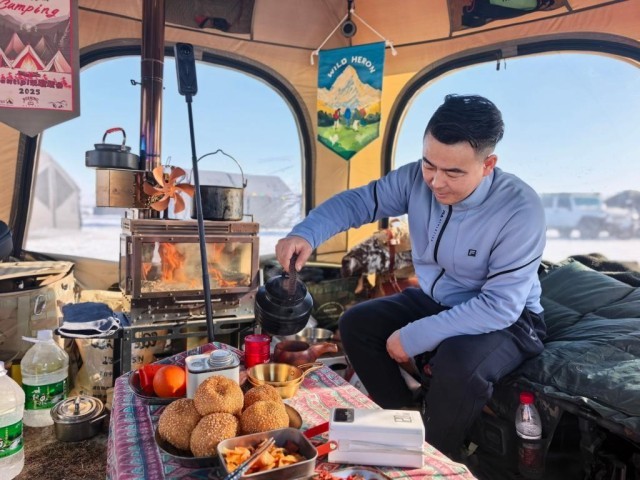 里斯：到冰封江畔露营去MG不朽情缘齐齐哈尔梅(图3)